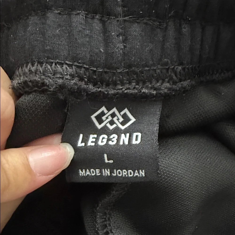 Legend Men's Black Jogger Sweatpants size L